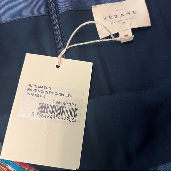 NWT SEZANE Jupe Mason Mini Skirt - Picture 9 of 9
